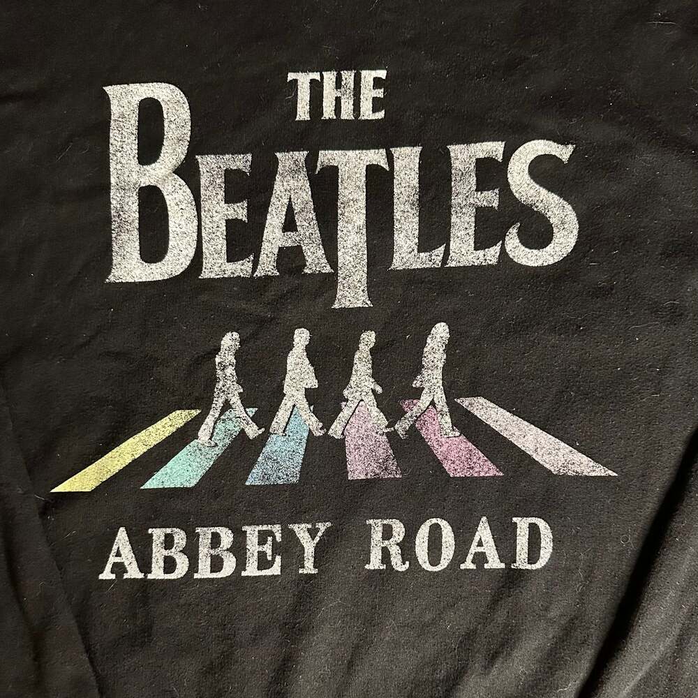 The Beatles Abbey Road Graphic Black Sweatshirt - Picture 5 of 6